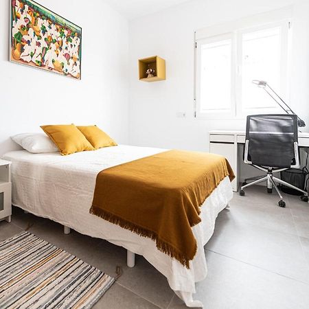 Apartamento 2 Hab En Malvarrosa A Metros De La Playa, Con Terraza Y Zonas Comun 3D Валенсия Экстерьер фото