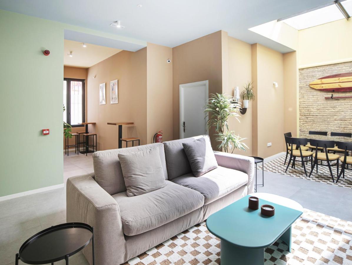 Apartamento 2 Hab En Malvarrosa A Metros De La Playa, Con Terraza Y Zonas Comun 3D Валенсия Экстерьер фото
